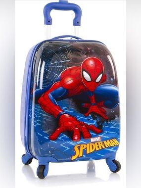 Marvel Spider-Man Hard-Shell Carry-On — Red & Blue
